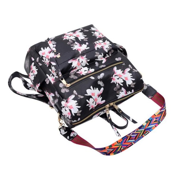 Narcissus flower new match ribbons backpack backpack fashion